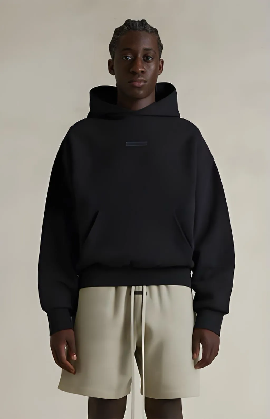 🎀Hot Sale 🎀【Black】 118 Fear of God Essentials SS 25 Classic Hoodie Same Style 2025 Size：XS-XL ： Heather Stone Brown TIMBER Homestad Heather Black Black